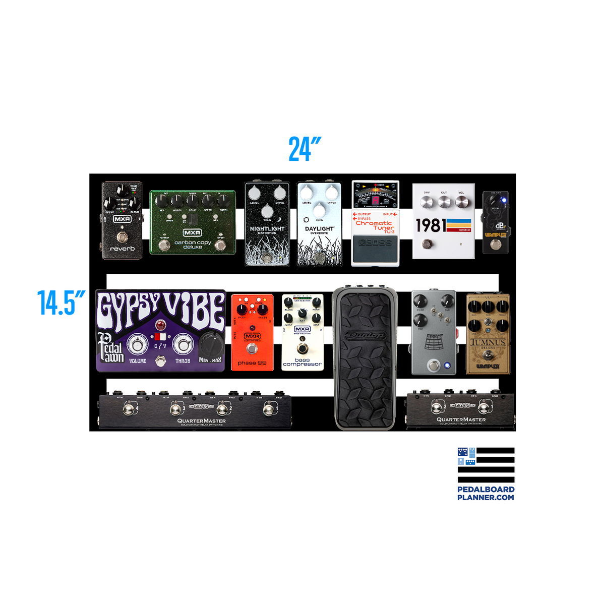 Pedaltrain Novo 24 Pedal Board and Accessories (No Case)