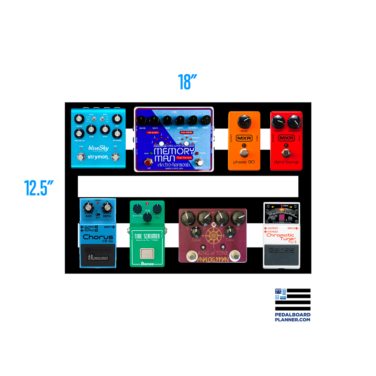 Pedaltrain Classic JR Pedal Board and Accessories (No Case)